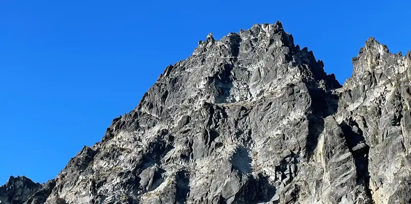 Sherpa Peak in the Enchantments, Central Washington