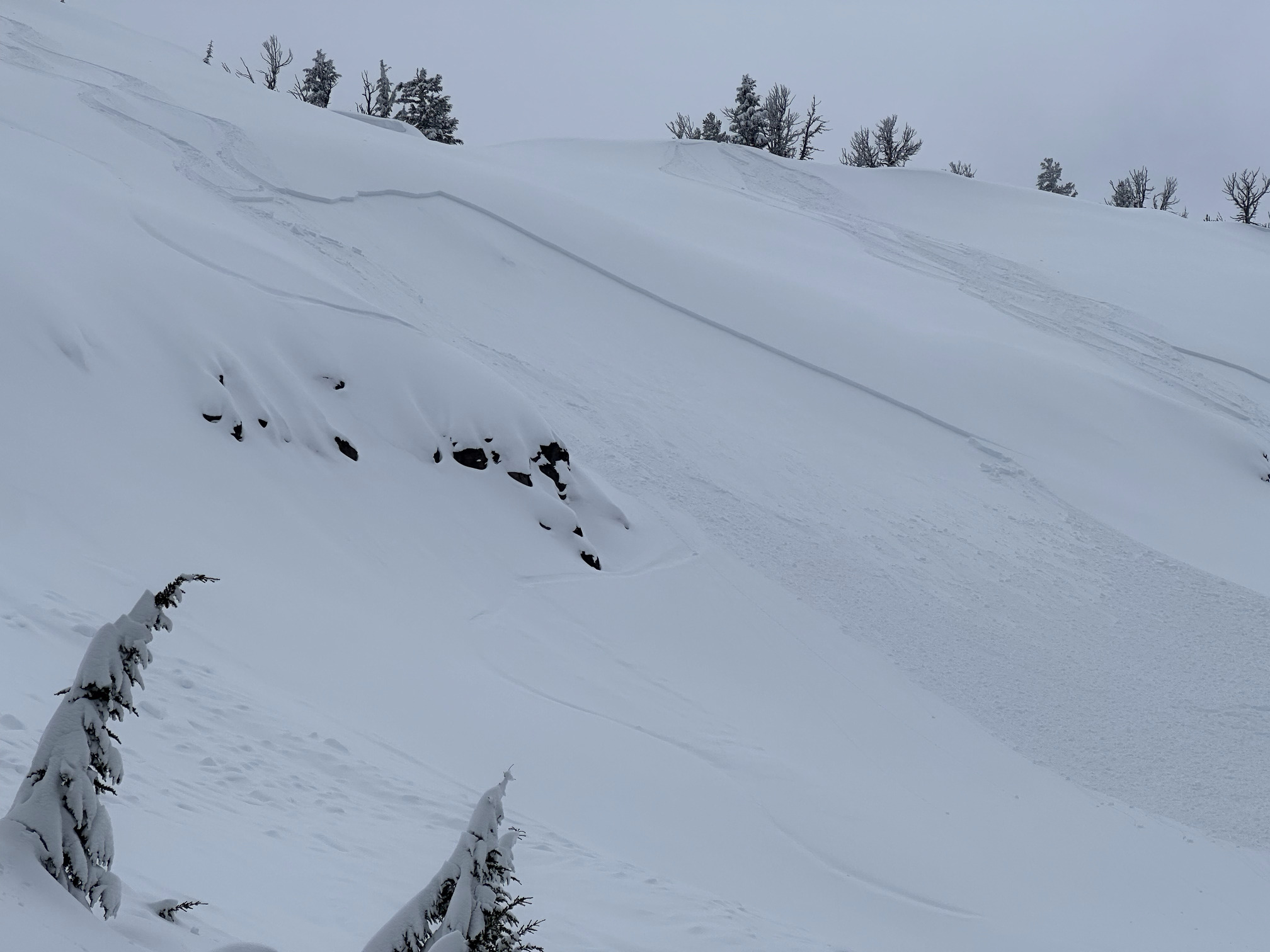 Skier-triggered avalanche in Oregon